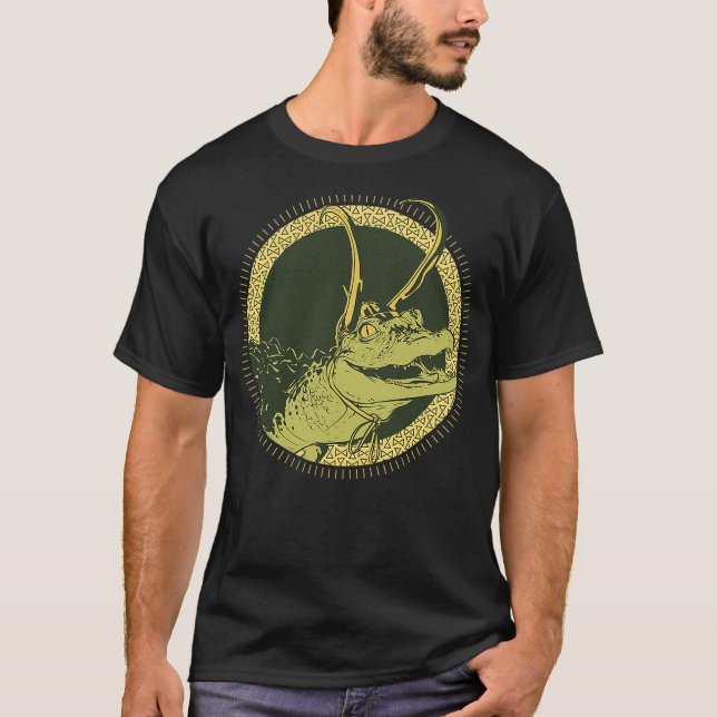 Camiseta Marvel Loki Alligator Loki Variant Identified (Frente)