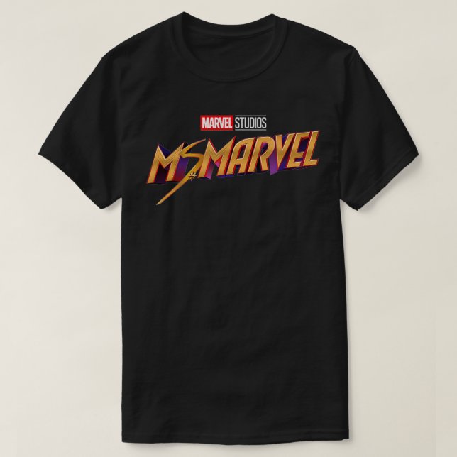 Camiseta Marvel Ms (Frente do Design)