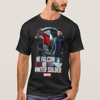 Camiseta Marvel O Falcão E O Soldado De Inverno Poster T-