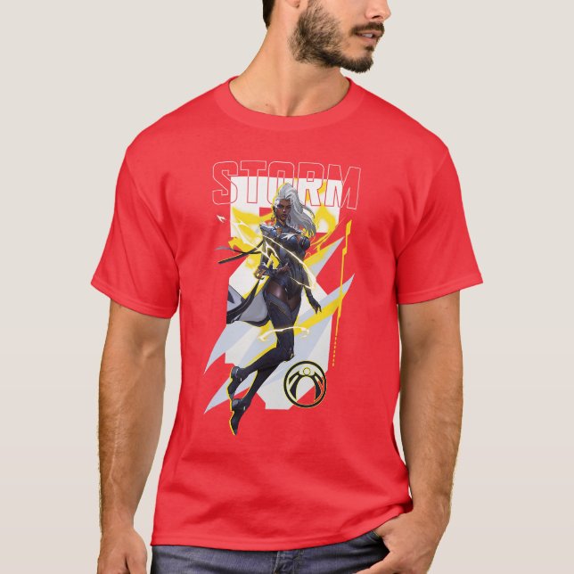 Camiseta Marvel Rivals Gamerverse Super Hero PVP XMen Storm (Frente)
