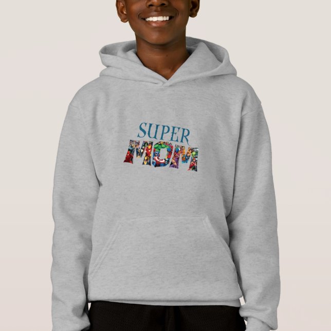 Camiseta Marvel Super Mãe (Frente)