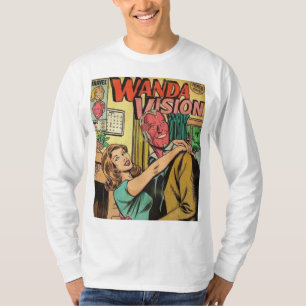 Camiseta Marvel Wanda visão unisex
