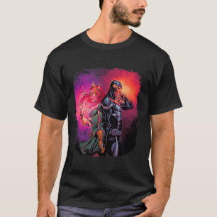 Camiseta Marvel X-men Ciclops & Jean Grey Variante Valen