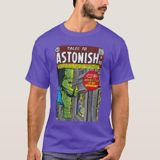 Camiseta Marvelaleso Astonish Monstro Na Minha Janela Comic