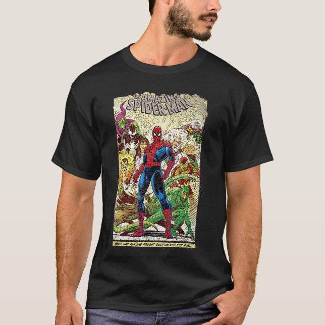 Camiseta Marvelhe Amazing SpiderMan Quadrinho engraçado (Frente)