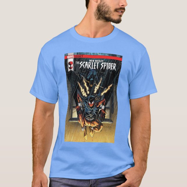 Camiseta Marvelhe Scarlett Spider Sensesingle Comic Cover f (Frente)