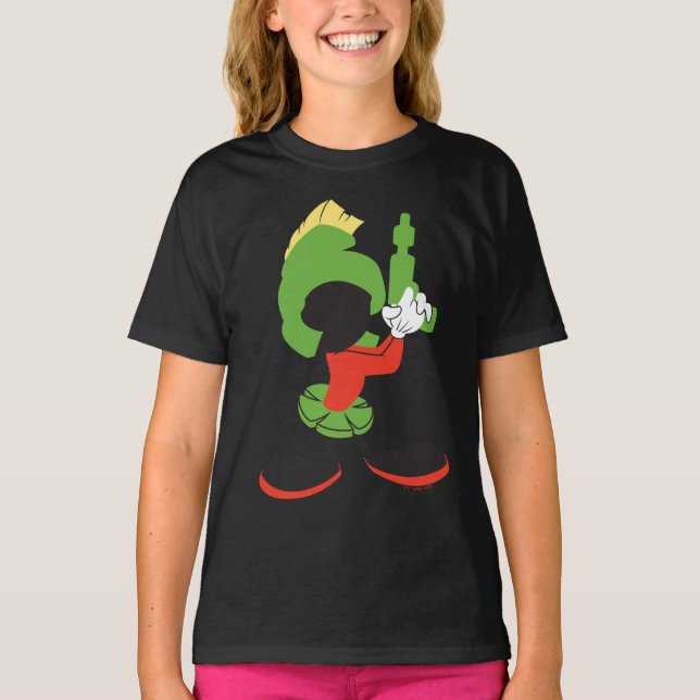 Camiseta MARVIN, A Silhueta MARTIAN™, com Raygun (Frente)
