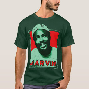Camiseta Marvin Gaye 70s Estilo Icônico Design