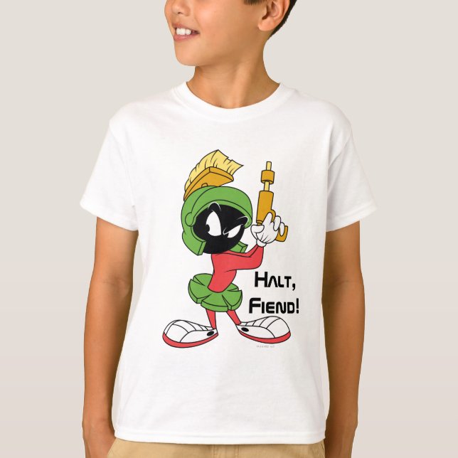 Camiseta MARVIN MARTIAN™ Pronto Com Laser (Frente)