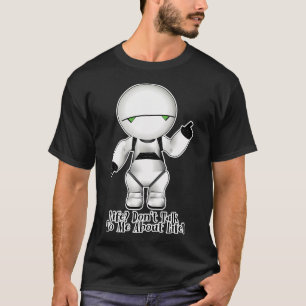 Camiseta Marvin - Não fale com ele sobre a vida!