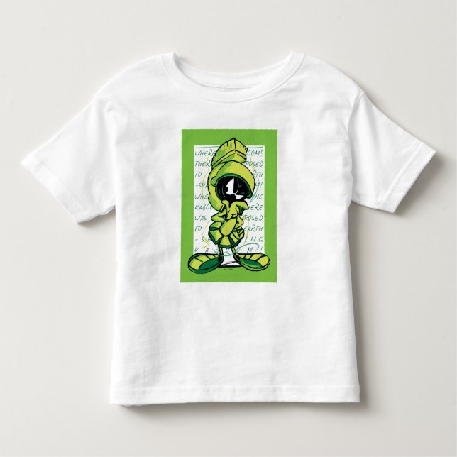Camiseta MARVIN, O esboço da cotação MARTIAN™ (Frente)