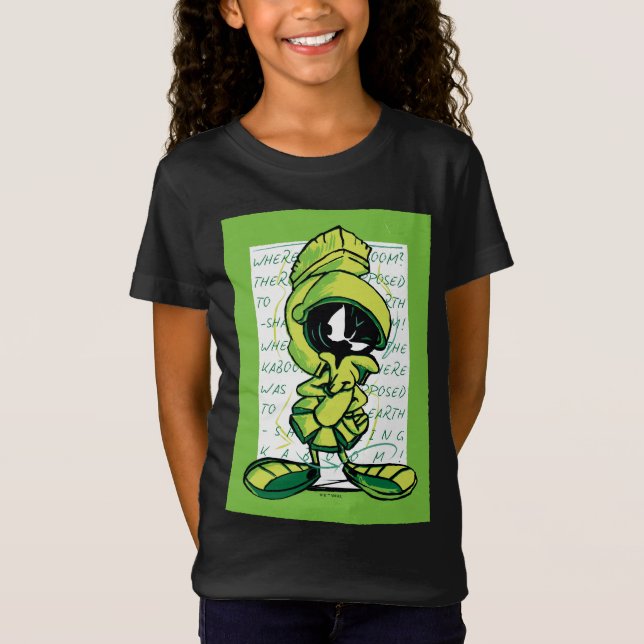 Camiseta MARVIN, O esboço da cotação MARTIAN™ (Frente)
