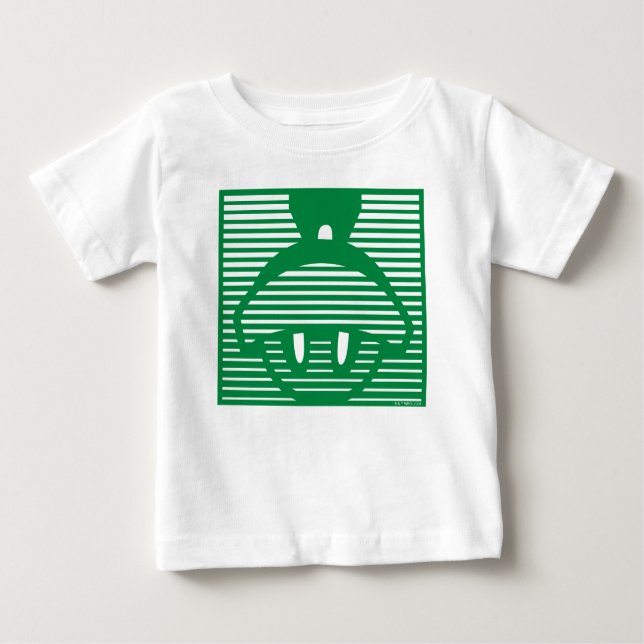 Camiseta MARVIN O Ícone Striped MARTIAN™ (Frente)