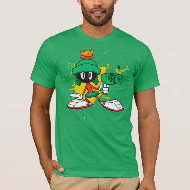 Camiseta MARVIN O MARCIANO™ Com um Laser (Frente)