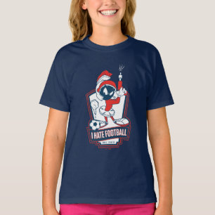 Camiseta MARVIN O MARCIANO™ Gráfico "Eu Odeio Futebol"