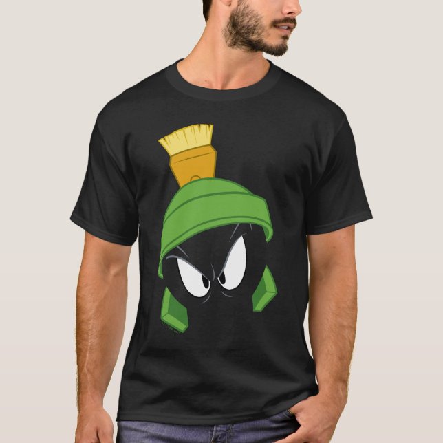 Camiseta MARVIN O MARCIANO™ Rosto Zangado (Frente)
