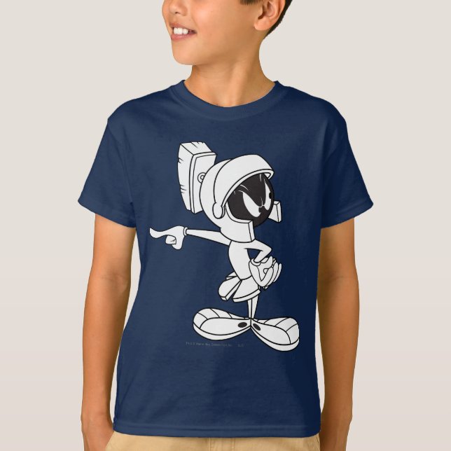 Camiseta MARVIN, O MARTIAN™ Apontando (Frente)