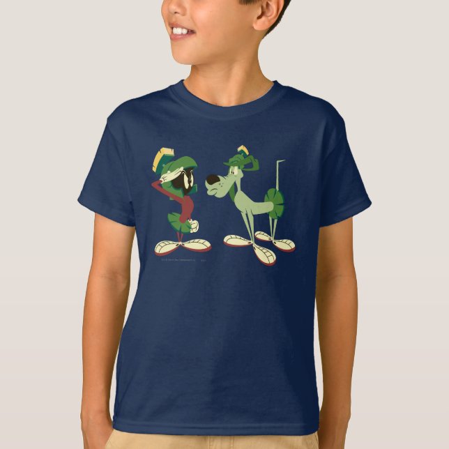 Camiseta MARVIN THE MARTIAN™ and K-9 (Frente)