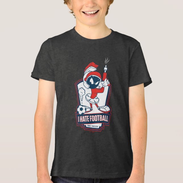 Camiseta MARVIN THE MARTIAN™ "I Hate Football" Graphic (Frente)