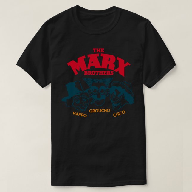 Camiseta Marx Brothers (Frente do Design)