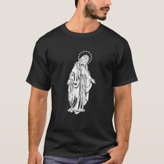 Camiseta Mary A Virgem Abençoada