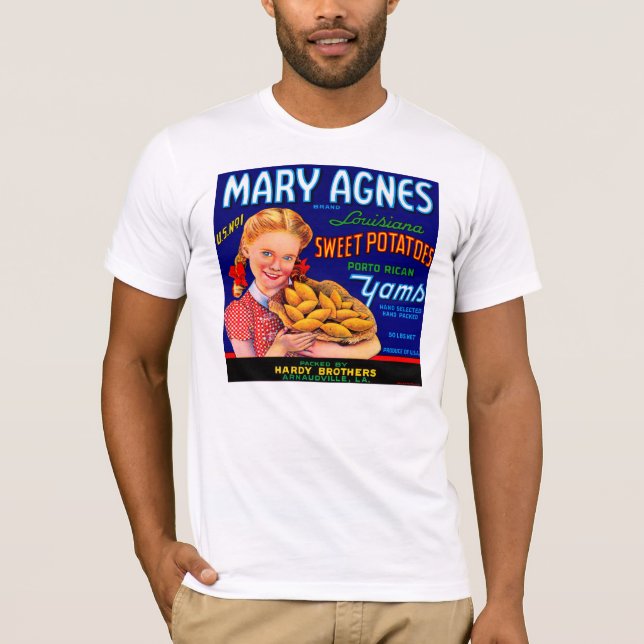 Camiseta Mary Agnes Louisiana Yams (Frente)