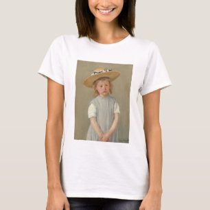 Camiseta Mary Cassatt - Criança com chapéu de palha