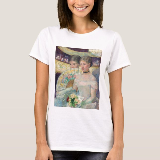 Camiseta Mary Cassatt - O camarote (Frente)