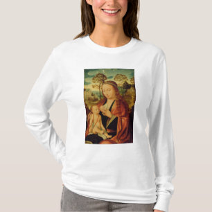 Camiseta Mary com a criança do cristo, início do século 