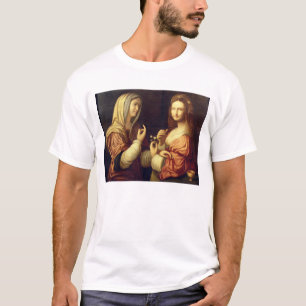 Camiseta Mary e Martha (óleo no painel)