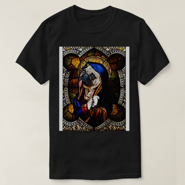 Camiseta Mary Pug (Frente do Design)