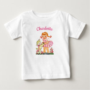 Camiseta Mary tinha uma pequena corneta personalizada