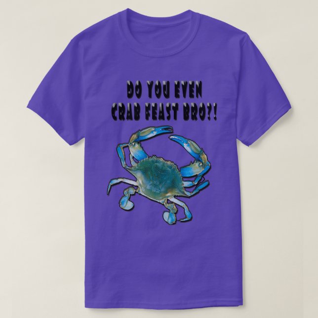 Camiseta Maryland Chesapeake Bay BLUE CRAB (Frente do Design)