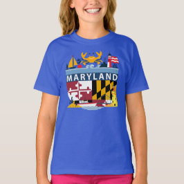 Camiseta Maryland, EUA