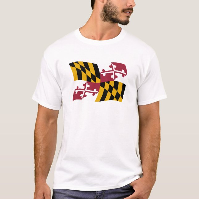 Camiseta Maryland Flag Shirt (Frente)