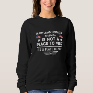 Camiseta Maryland Heights Missouri para ficar Casa na Cidad