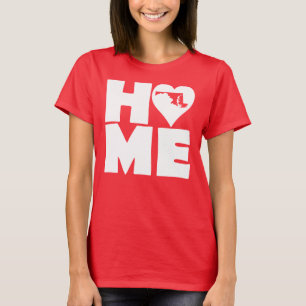 Camiseta Maryland Home Heart State Tees