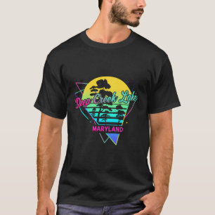 Camiseta Maryland - Lago Nostalgico Retro Deep Creek dos Es