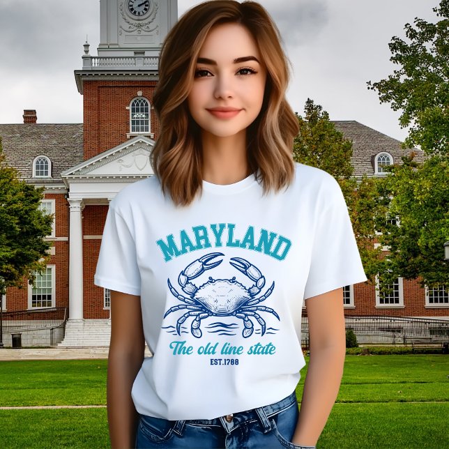 Camiseta Maryland Old Line State - Maryland Pride (Criador carregado)