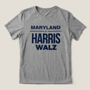 Camiseta Maryland para Harris Walz