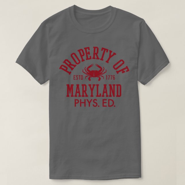 CAMISETA MARYLAND PHYS (Frente do Design)