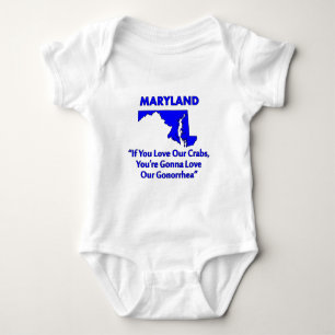 Camiseta Maryland - Se Você Ama Nossos Caranguejos...