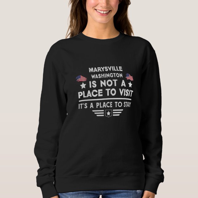 Camiseta Marysville Washington Place to stay USA Town Home  (Frente)
