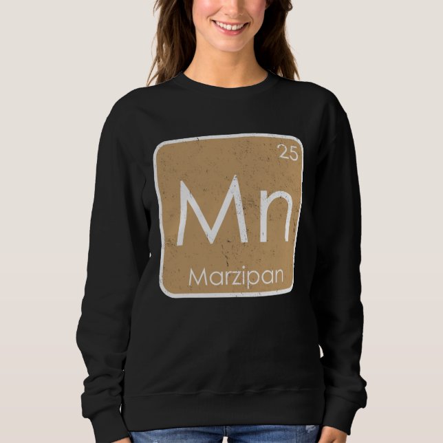 Camiseta Marzipan Mn Periodic Table Element Honey Sugar Con (Frente)