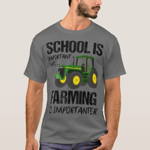 Camiseta Mas a agricultura é importante para a Fazenda do t