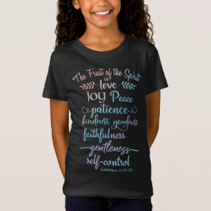 Camiseta Mas a Fruta do Espírito é - Fé Cristã Q