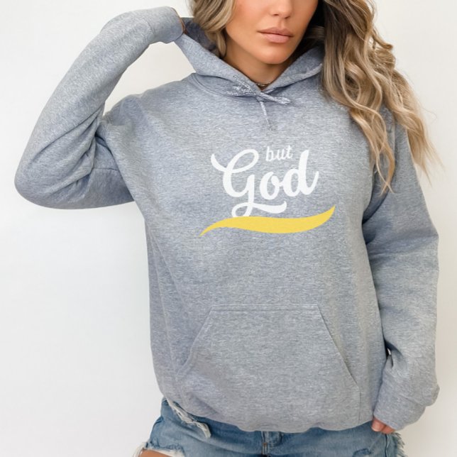 Camiseta Mas Deus Apanhou A Camiseta, Fé Cristã Hoodie (Criador carregado)
