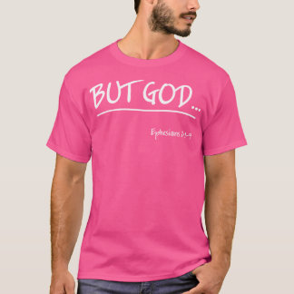 Camiseta Mas Deus Ephesianos 2 Cristo Cristão Acredita no C