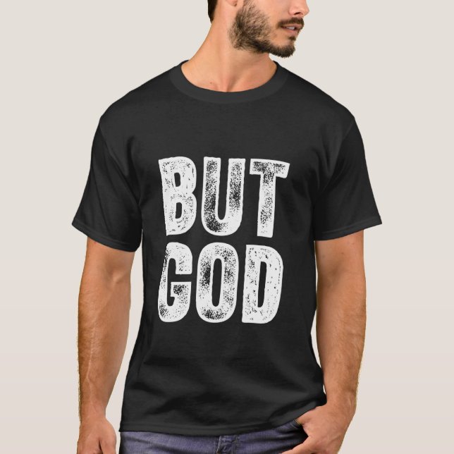 Camiseta Mas Deus Vintage Distorcido (Frente)