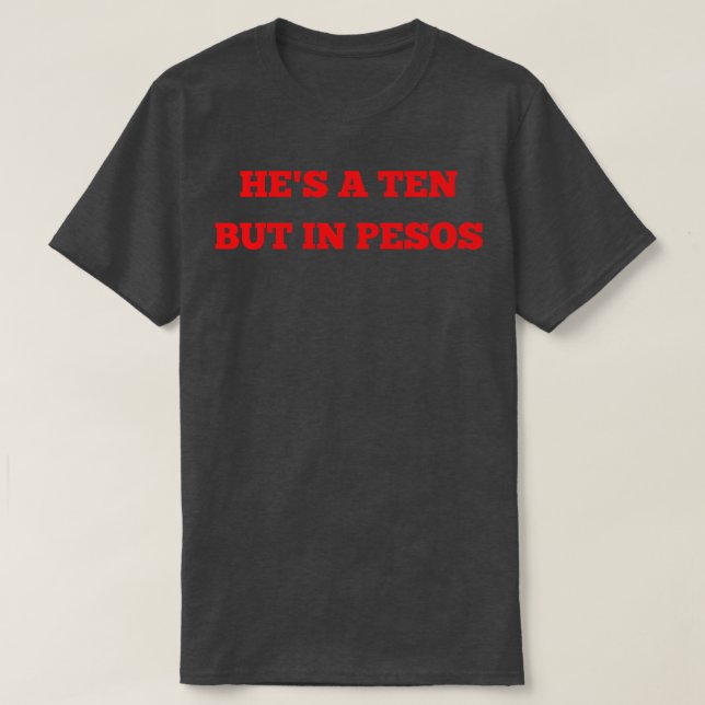 Camiseta mas em pesos (Frente do Design)